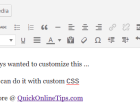 如何将自定义CSS样式添加到WordPress文章编辑器中